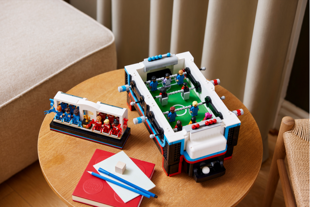 首推應景LEGO® Ideas 系列《21337手足球》組織屬於個人的球隊風格 享受拼砌與競賽樂趣