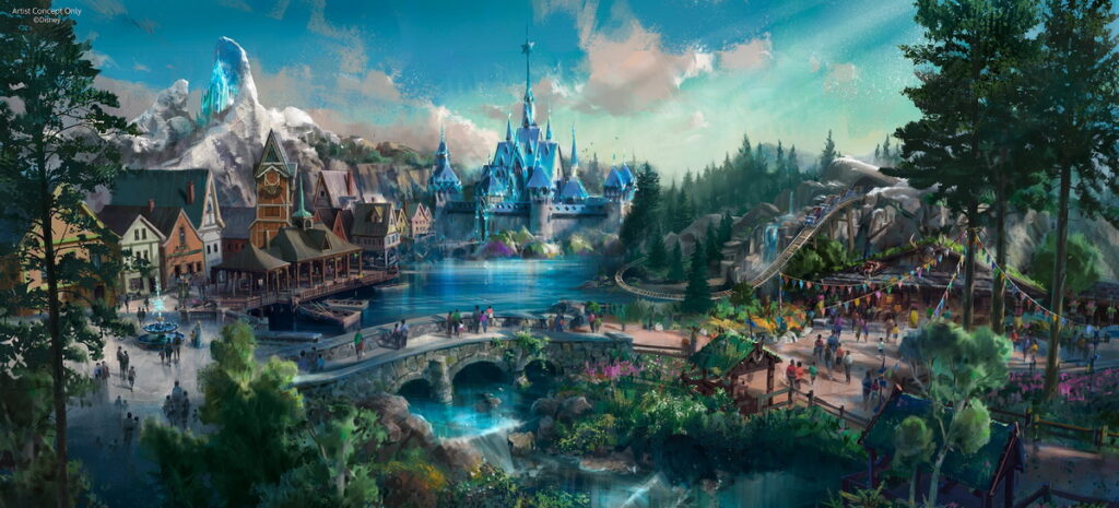 香港迪士尼獨有、全球首個魔雪奇緣世界即將於2023年下半年矚目登場