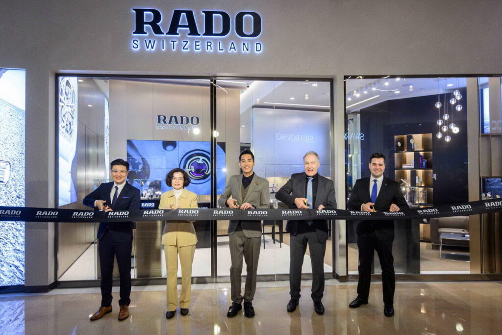 Rado台北101品牌旗艦店正式開幕，現場貴賓冠蓋雲集