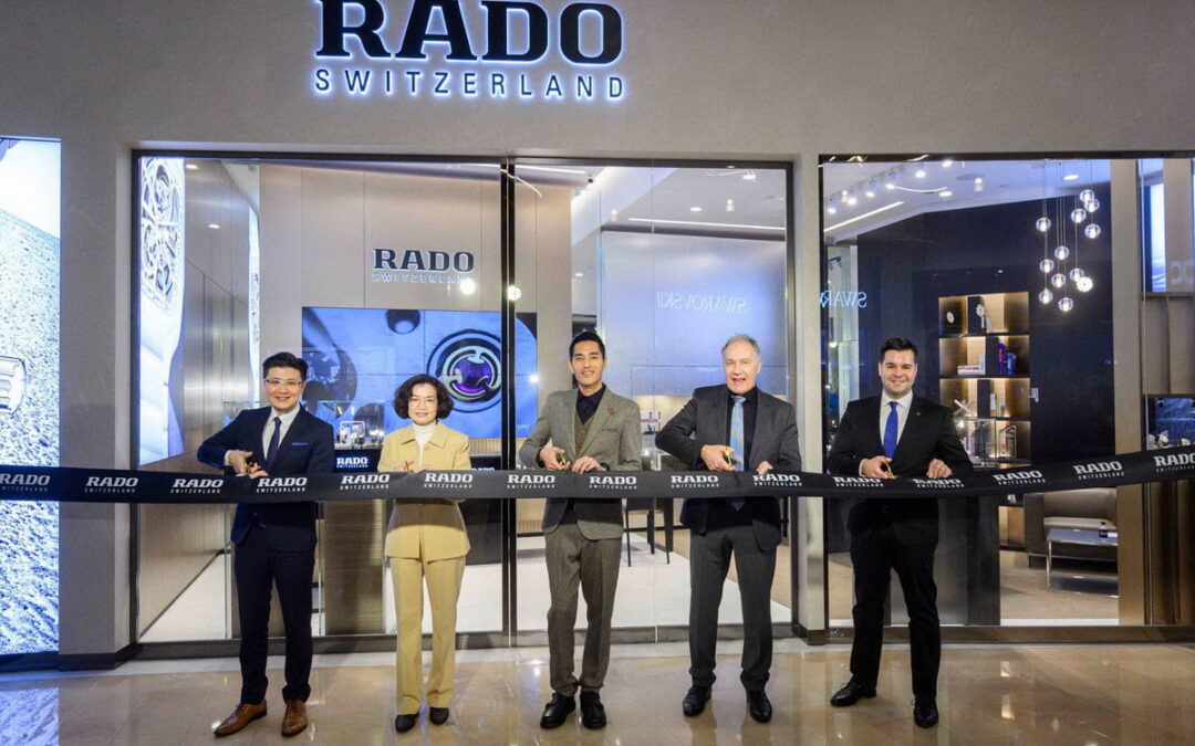 Rado瑞士雷達表正式進駐台北101　CEO Adrian Bosshard首度訪台 慶賀第一家品牌旗艦店正式開幕