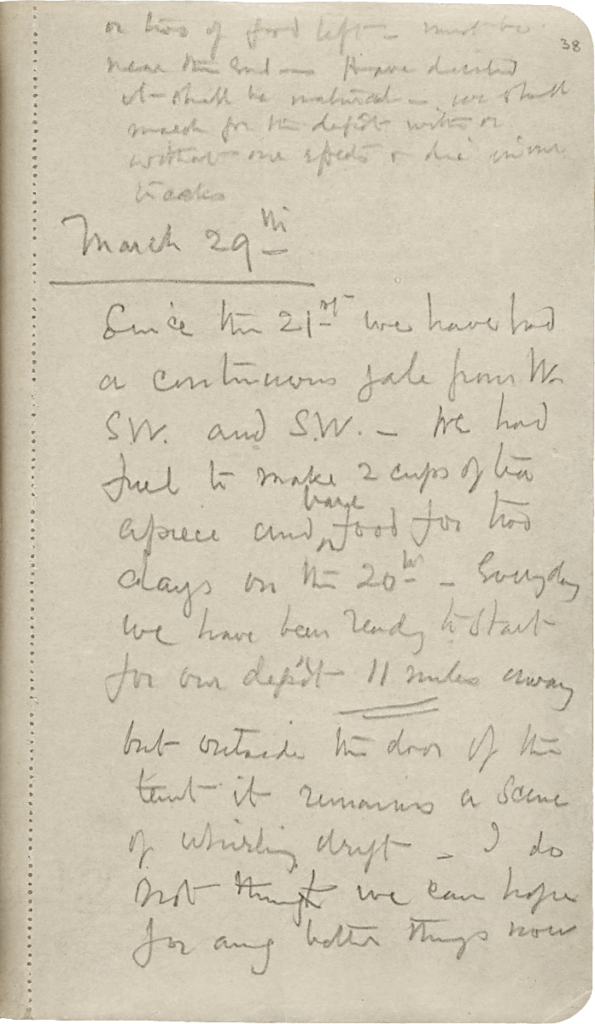 1912年英國探險隊的親手日記_圖片_後場音像紀錄工作室提供