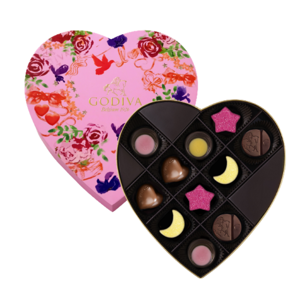 情人節巧克力心形禮盒11顆裝 NTD1890