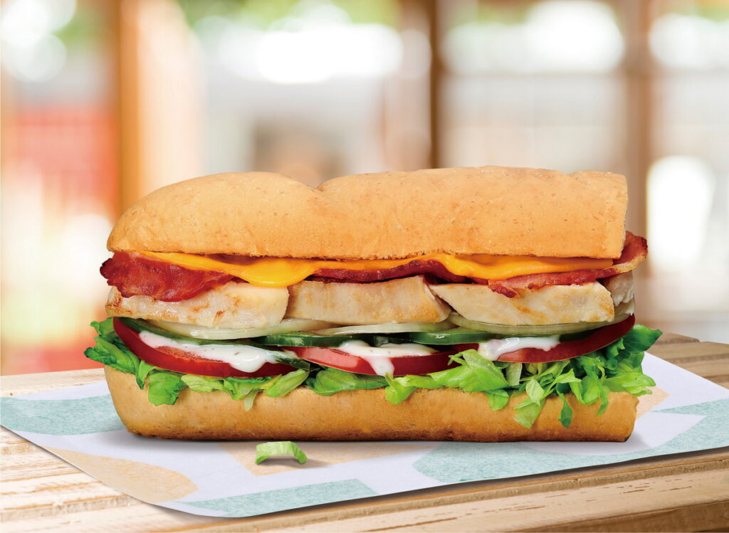 . SUBWAY 鄉村培根雞柳堡