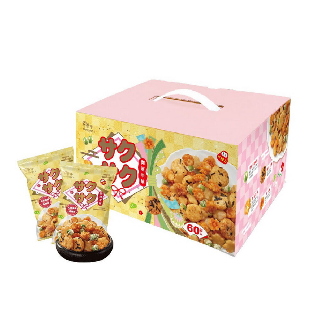 【翠果子】豆之家日本櫻花開運米果量販箱