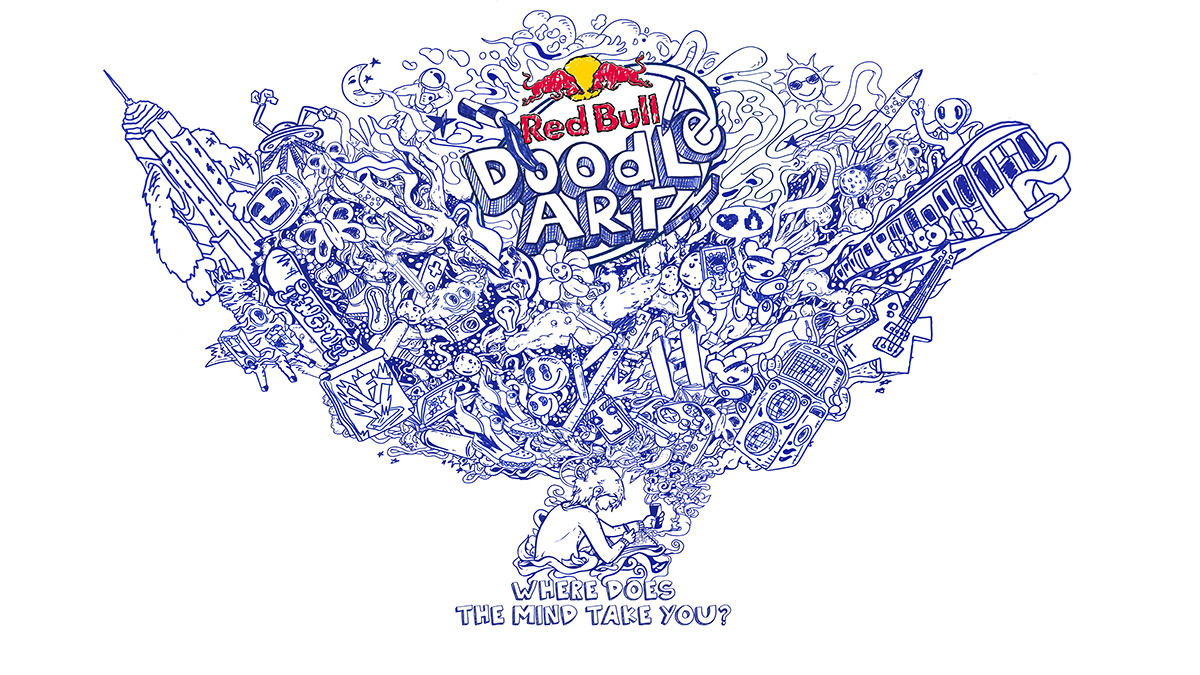 2023 Red Bull Doodle Art即日起至4月9日徵件中，最狂塗鴉將有機會代表台灣前往阿姆斯特丹