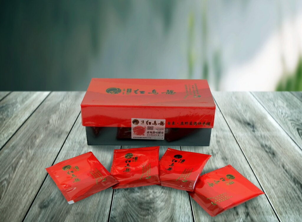 臺東鹿野地區農會強推「紅烏龍」，是鹿野茶區的地方特色茶