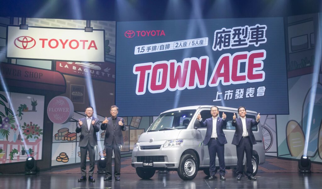 TOYOTA-TOWN-ACE-榮登1月輕型商用車市場冠軍。