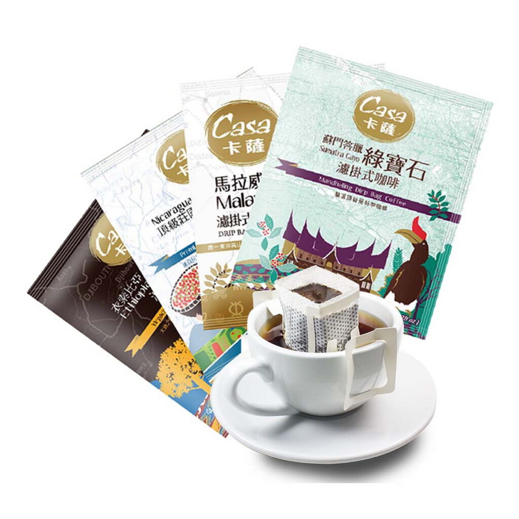 「Casa卡薩」世界莊園單品濾掛咖啡，綜合100入，優惠價749元。