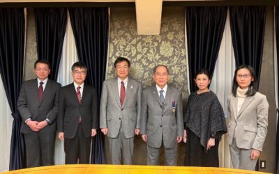 實英董座邱秋林獲日頒發表揚狀 台日學術交流再下一城