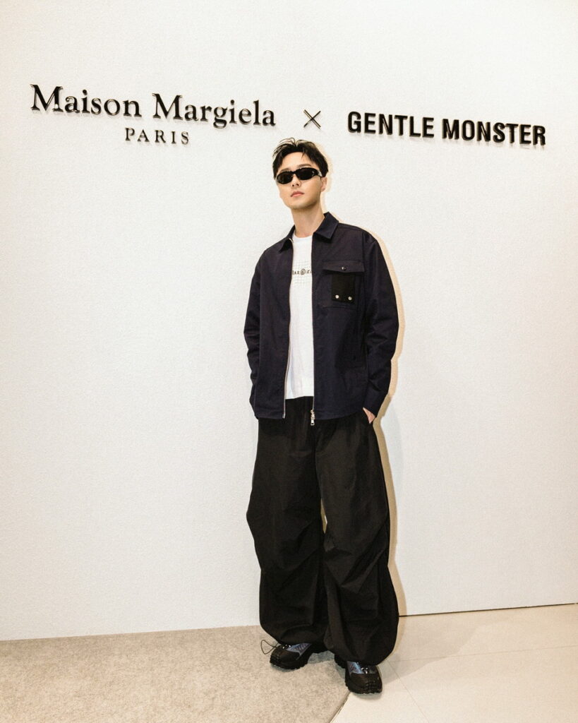 新生代演員 施柏宇 出席Maison Margiela X GENTLE MONSTER 聯名新品預覽會