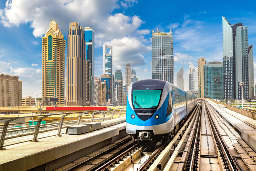 阿拉伯聯合大公國 杜拜的大眾交通運輸系統十分方便