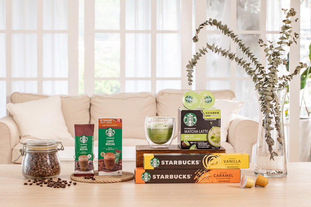 .新品開喝！Starbucks® At Home星巴克®春季系列登場。網羅熱門風味在家也能輕享大人系花式咖啡。