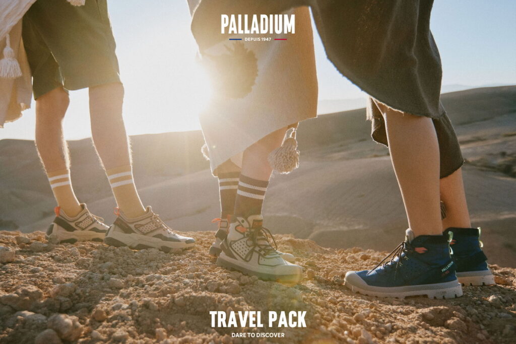 全新TRAVEL PACK旅行概念系列的多元配色及百搭設計  能滿足各種旅人的穿搭需求