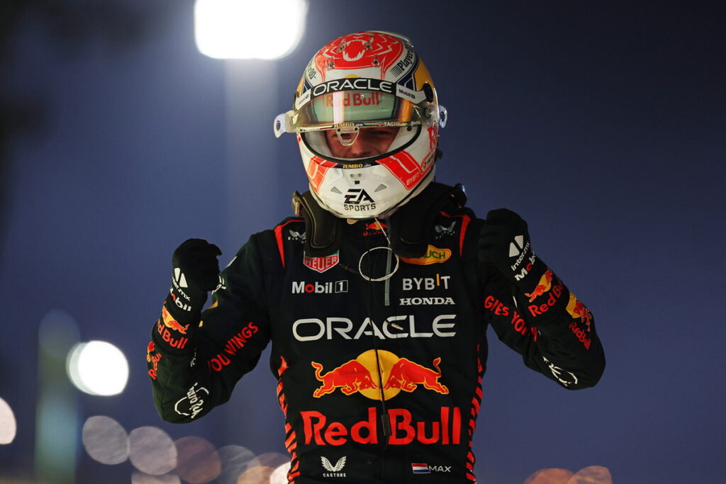 Max Verstappen 在F1 賽季開幕戰巴林大獎賽上，為車隊拿下2023年首勝