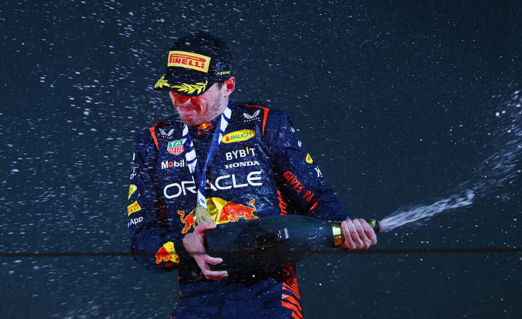 Max Verstappen 於2023 F1開幕戰巴林大獎賽獲得冠軍