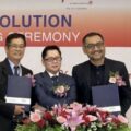 中華英飛能航太科技集團與印尼國家電信集團子公司PINS-Indonesia簽署合作意向書。