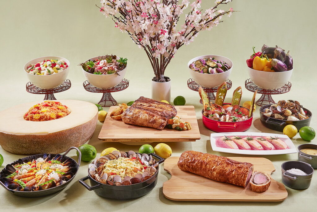 圖說_JR東日本大飯店台北鉑麗安全日餐廳四月春之彩美食料理