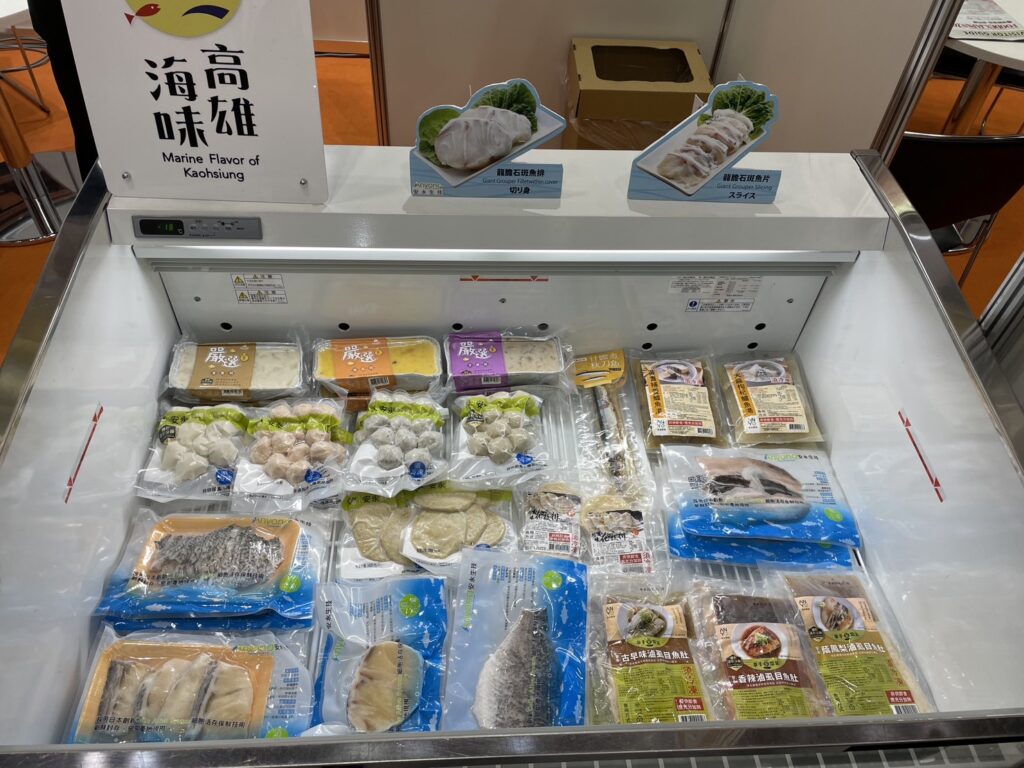 安永生技將台灣優質漁產帶到東京國際食品展。圖／安永生技提供