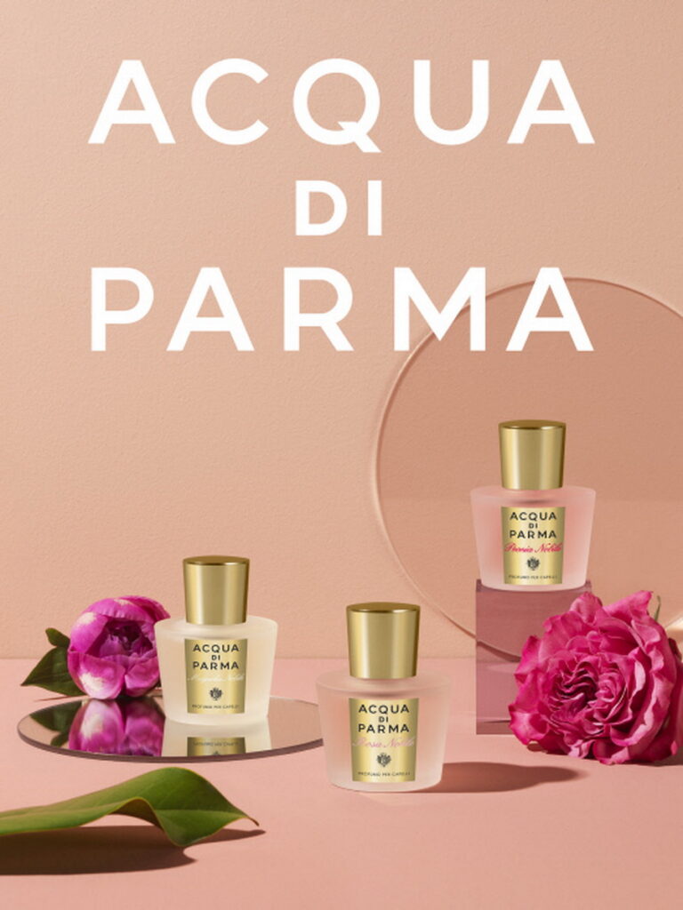 微風廣場-ACQUA DI PARMA (高貴玫瑰、高貴牡丹、高貴木蘭) 髮香噴霧50ml 推薦價2,200元