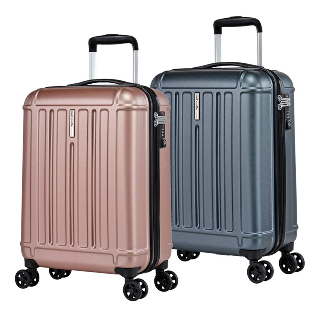 旅遊必備「萬國通路」台灣製20吋飛機輪拉鍊行李箱，momo獨賣價1,980元。