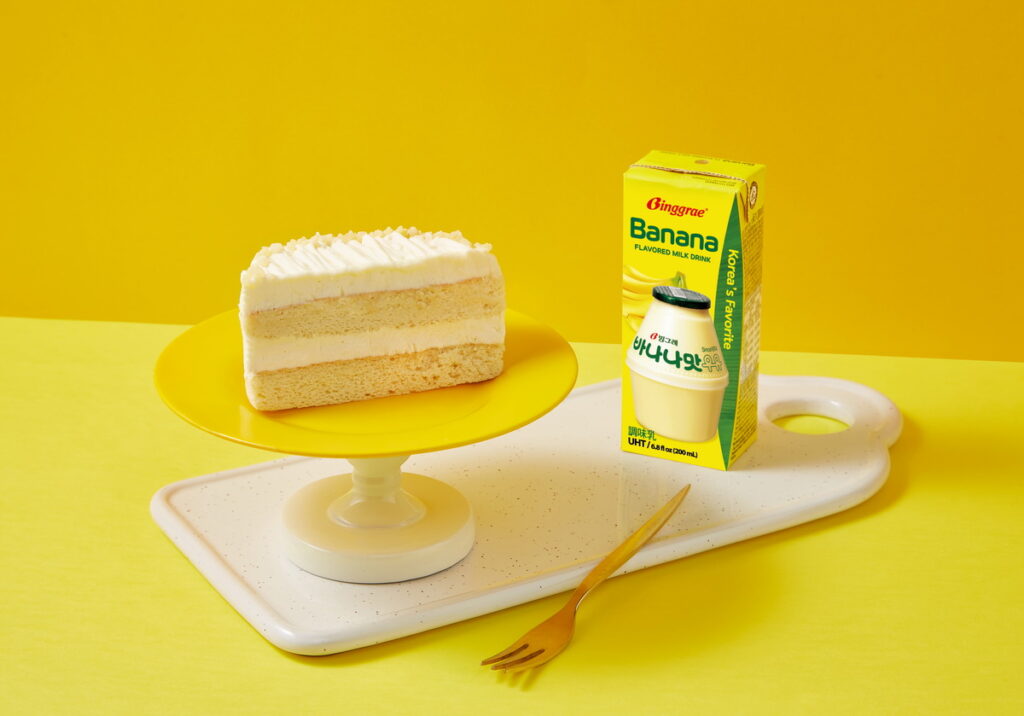 起士公爵新聞稿：2023最強企劃，讓你一秒飛韓國！起士公爵 X 韓國第一國民品牌Binggrae跨國聯名推出「韓國香蕉牛奶生乳酪蛋糕」
