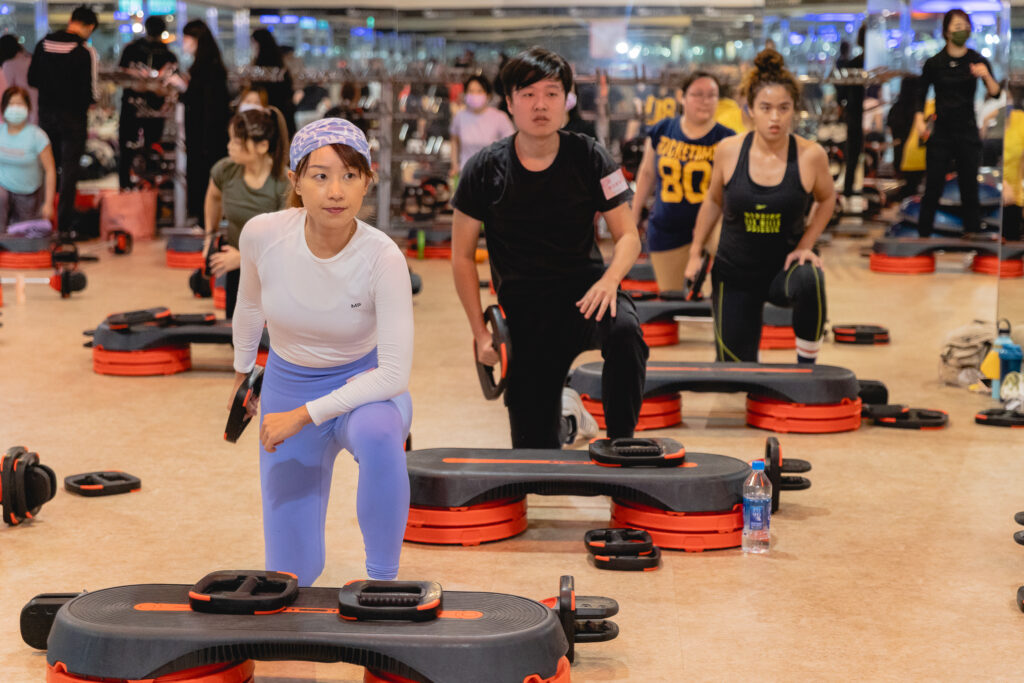 「健力運動好習慣挑戰賽」讓許多因疫情而中斷運動的民眾重返健身房