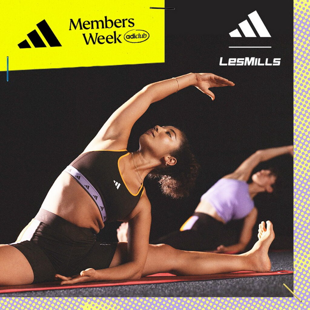 adidas x萊美Les Mills打造女性專屬夢幻運動派對！BODYBALANCE & SH’BAM 兩種專業訓練課程，讓妳放鬆身心、...
