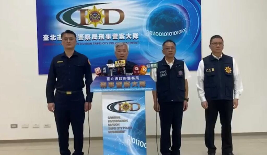 發言人臺北市政府警察局長張榮興。