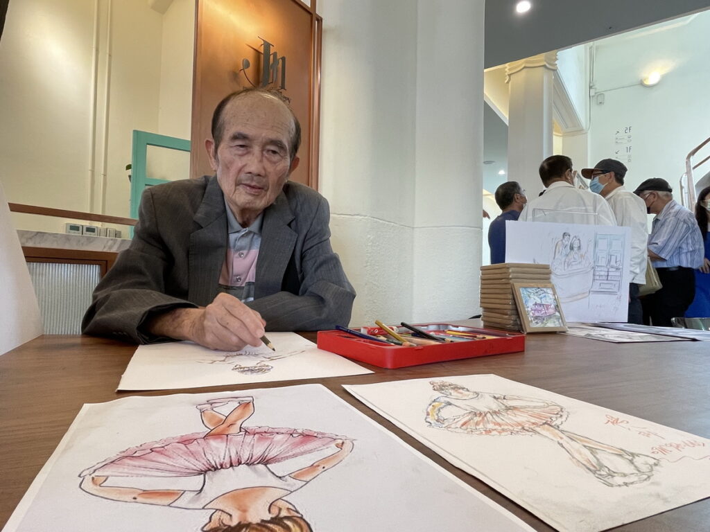 開畫展是80歲的楊八郎爺爺唯一的夢想。