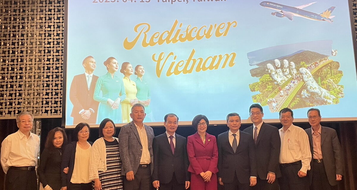 越南航空台灣分公司特別舉辦一場「Rediscover Vietnam」越南旅遊市場現況與遠景同業交流會