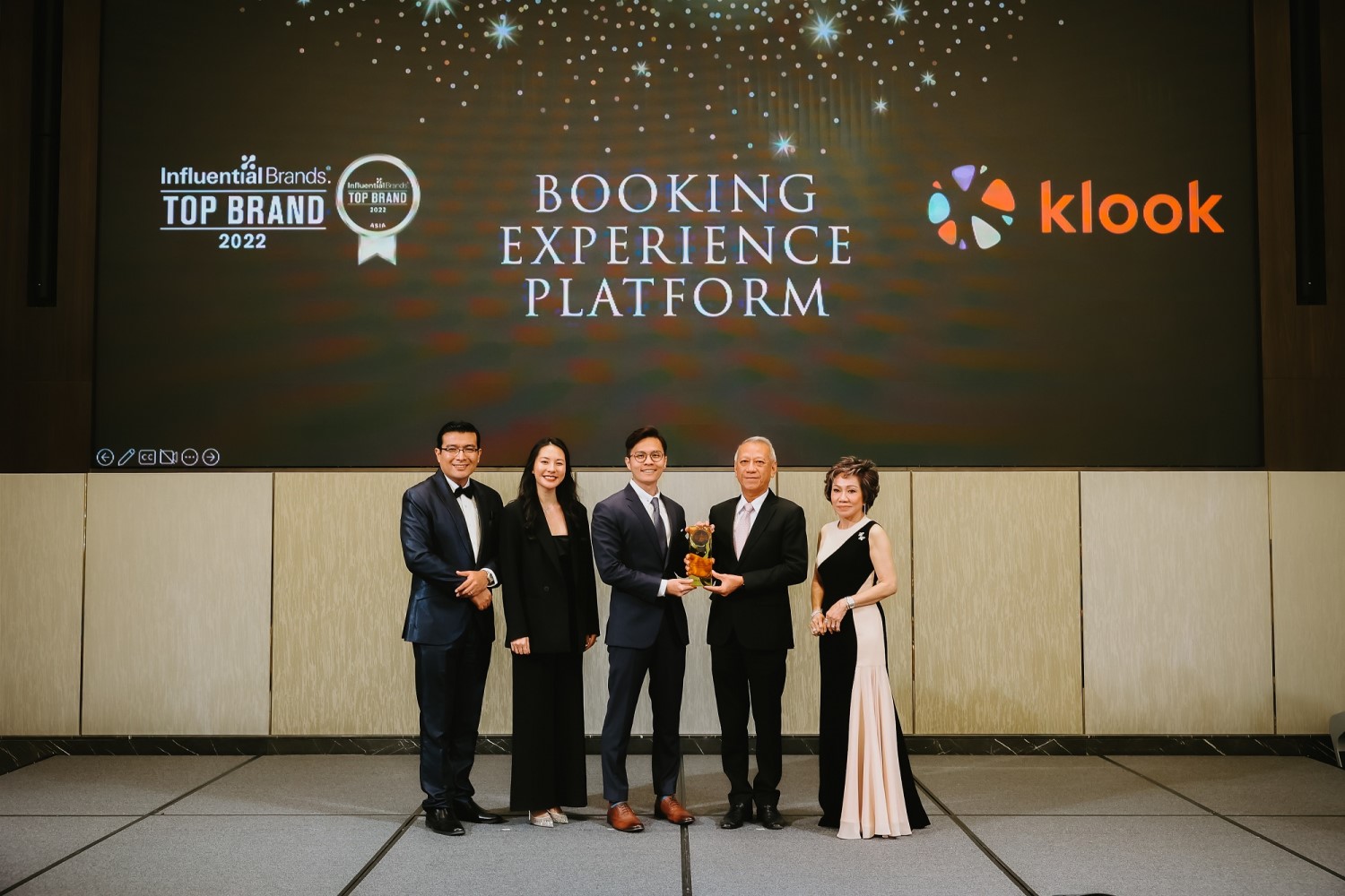 全球領先的旅遊及體驗平台Klook榮獲Influential-Brands評選為亞洲首選預訂體驗平台。