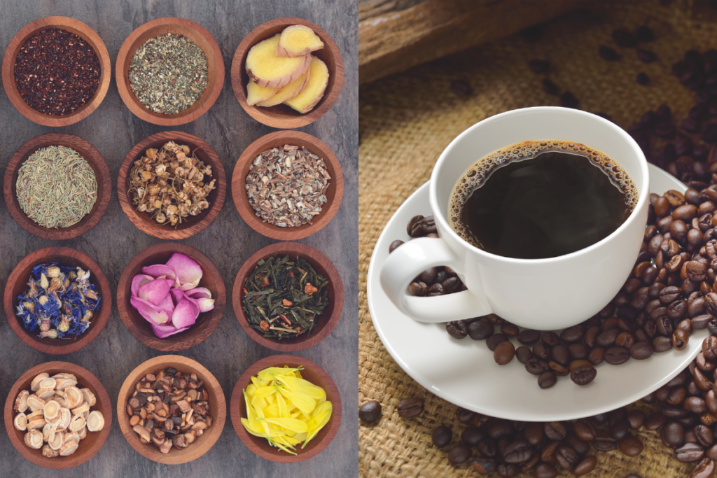 朵茉麗蔻獨家打造保養品原料結合手沖咖啡的「漢方精品咖啡」，於快閃店提供會員品嘗。