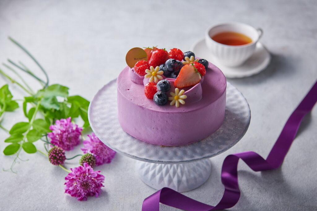 微風南京 Châteraisé 母親節限定 藍莓花園巧克力蛋糕 14cm 推薦價1080元