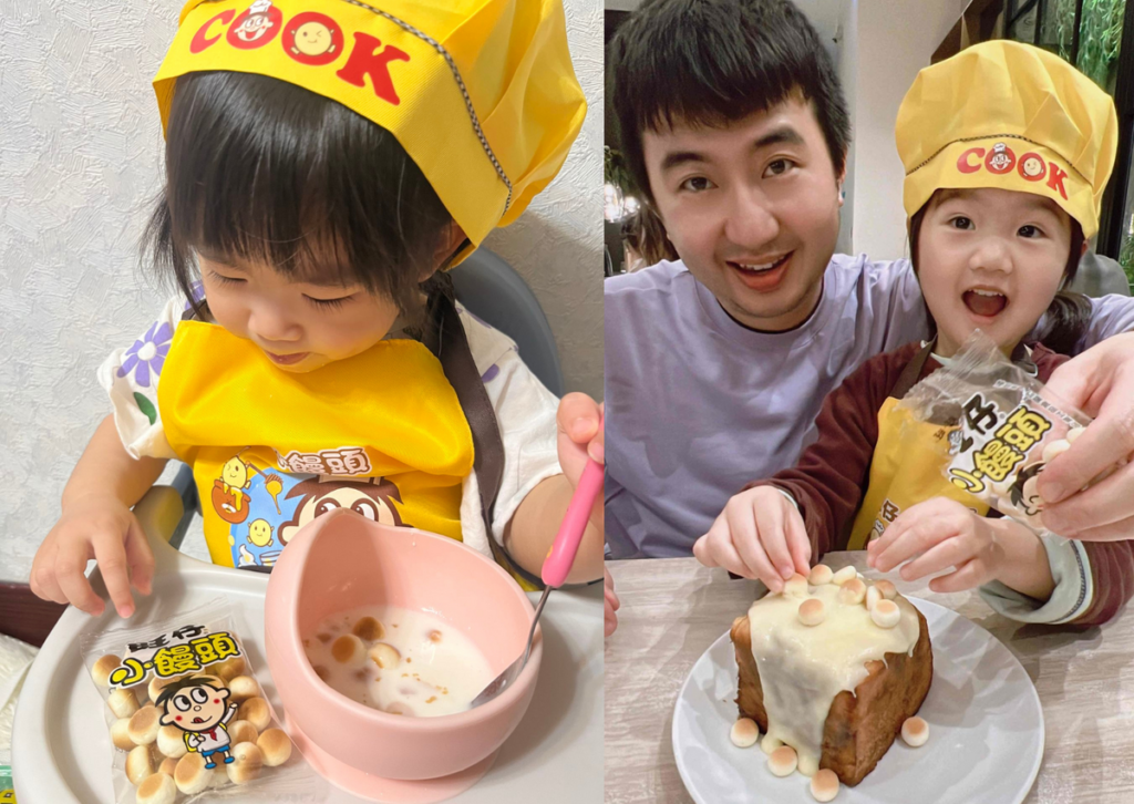 搭配果醬、甜點製作出各種甜點，親子一同享受DIY樂趣。    圖片來源：宜蘭食品