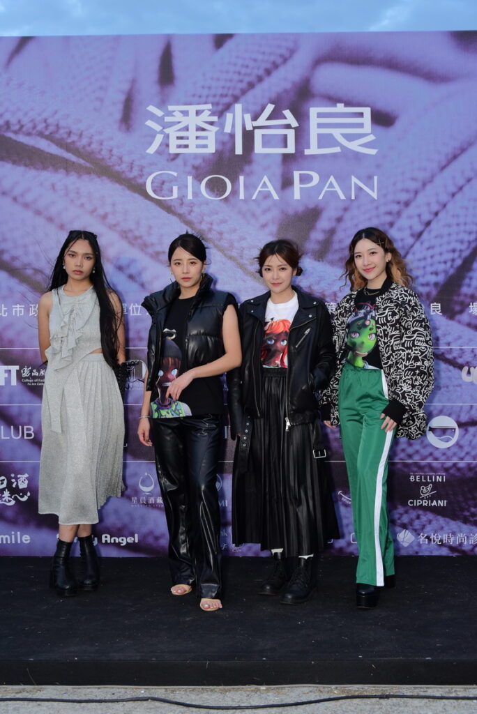(由左至右)呂書旆,王上菲,吳沛寧,陳予新