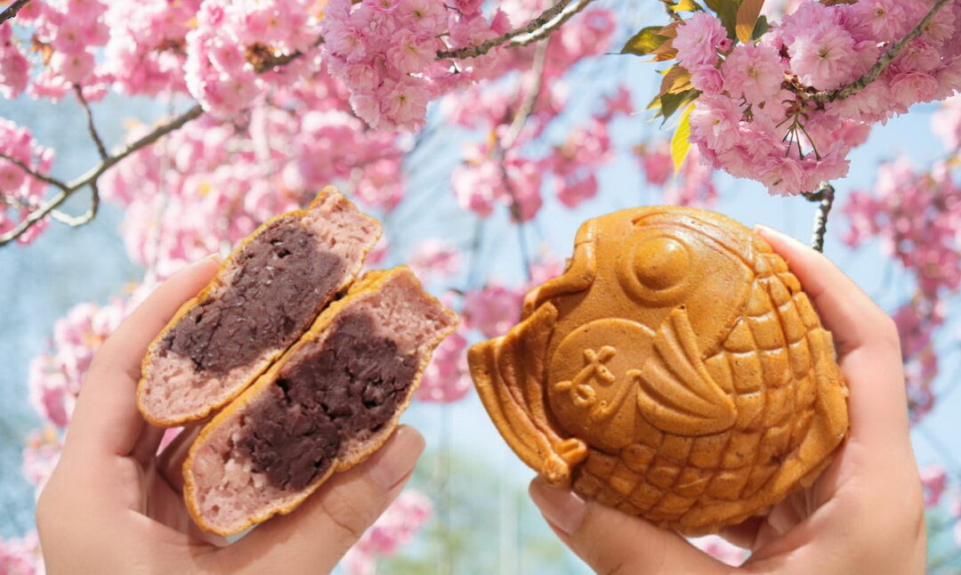 百變萌萌造型雞蛋糕品牌KADOKADO,河津櫻花季- -粉紅色鯛魚燒登場