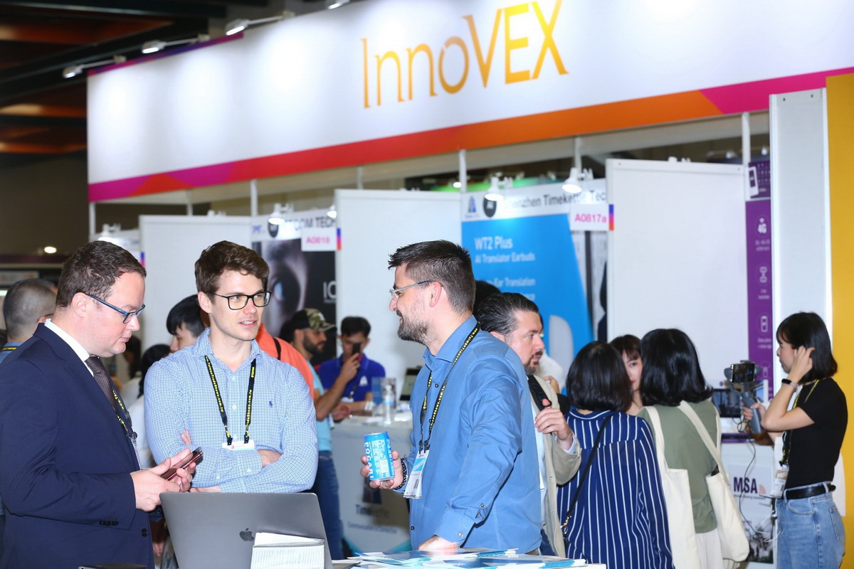 萬眾矚目的COMPUTEX創新與新創展區（InnoVEX）今年共吸引來自22國近400家參展團隊與科技菁英大秀多元創意（圖為2019年展出實景）