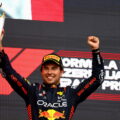 Red Bull車手Sergio Pérez在F1亞塞拜然大賽拿下本季第二場勝利