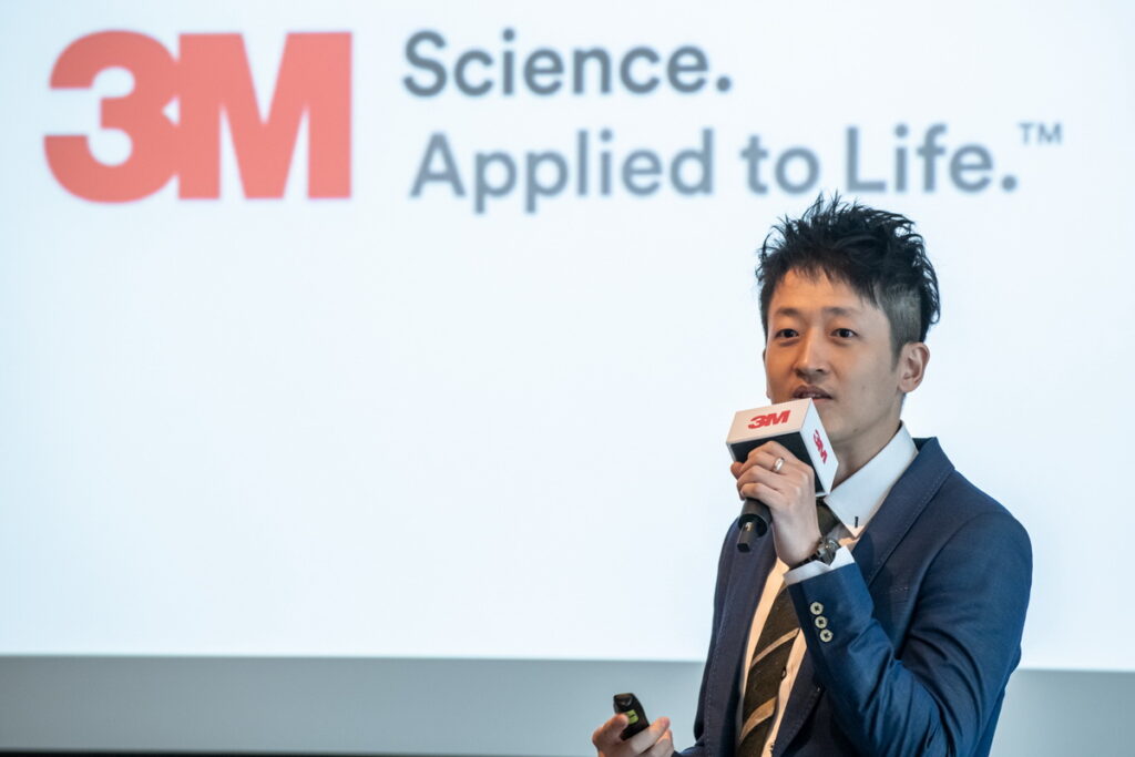 美商3M台灣子公司應用工程師分享3M前瞻趨勢相關解決方案