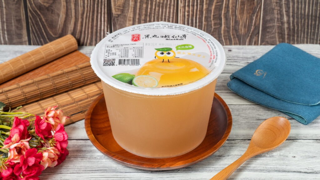 萊爾富《端午盛宴》預購專刊推出黑丸檸檬寒天愛玉凍6入NT 750元