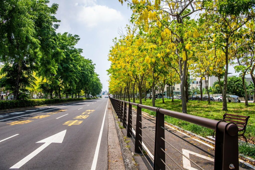 嘉義市建置完善的自行車道