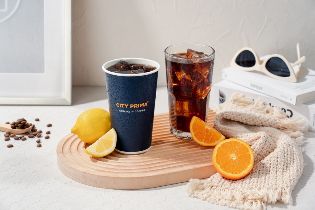 「CITY PRIMA」精品水果冰磚系列6月14日上市，兩款全新風味「橙香陽光」、「檸靜時光」享嚐鮮價99元（原價120元杯）
