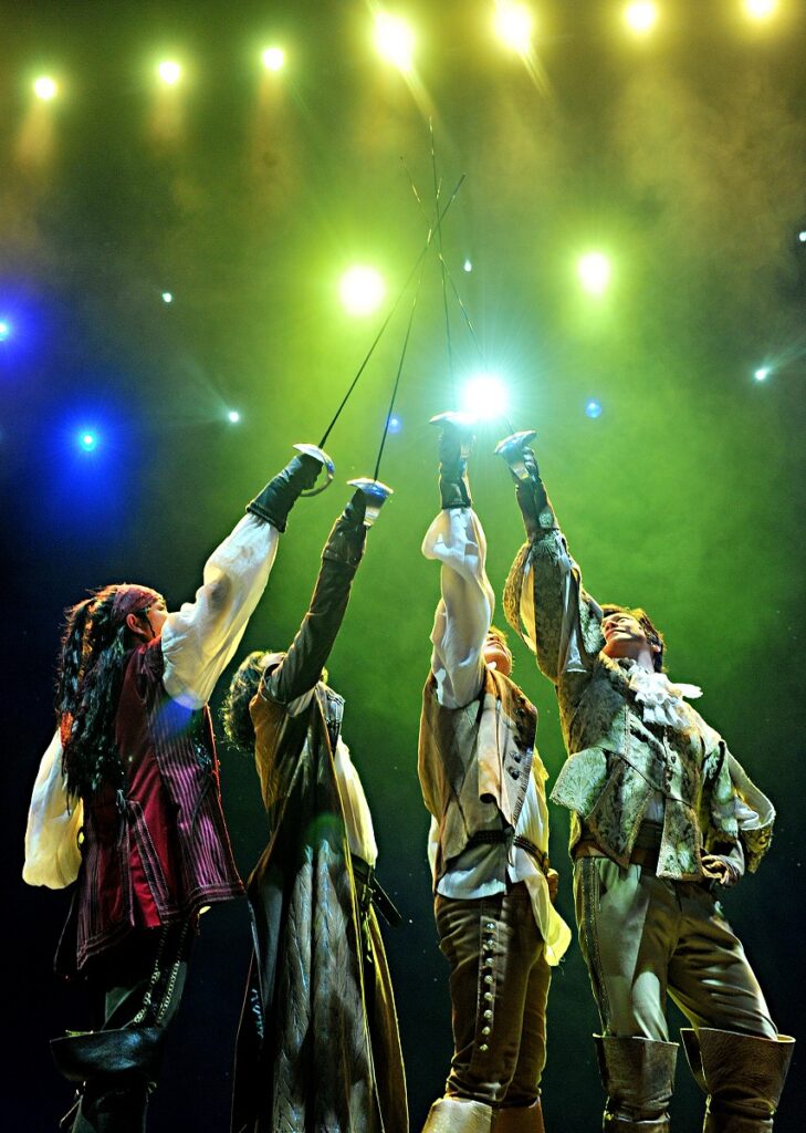 韓國音樂劇《三劍客》劇照（圖/© GLOBALCONTENTS歌劇院提供）