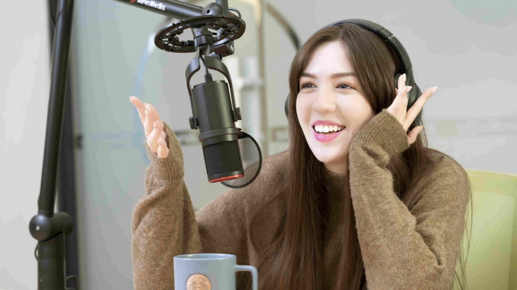 圓剛錄音室等級麥克風，讓播客(Podcast)、ASMR、歌手等呈現完美聲音細節