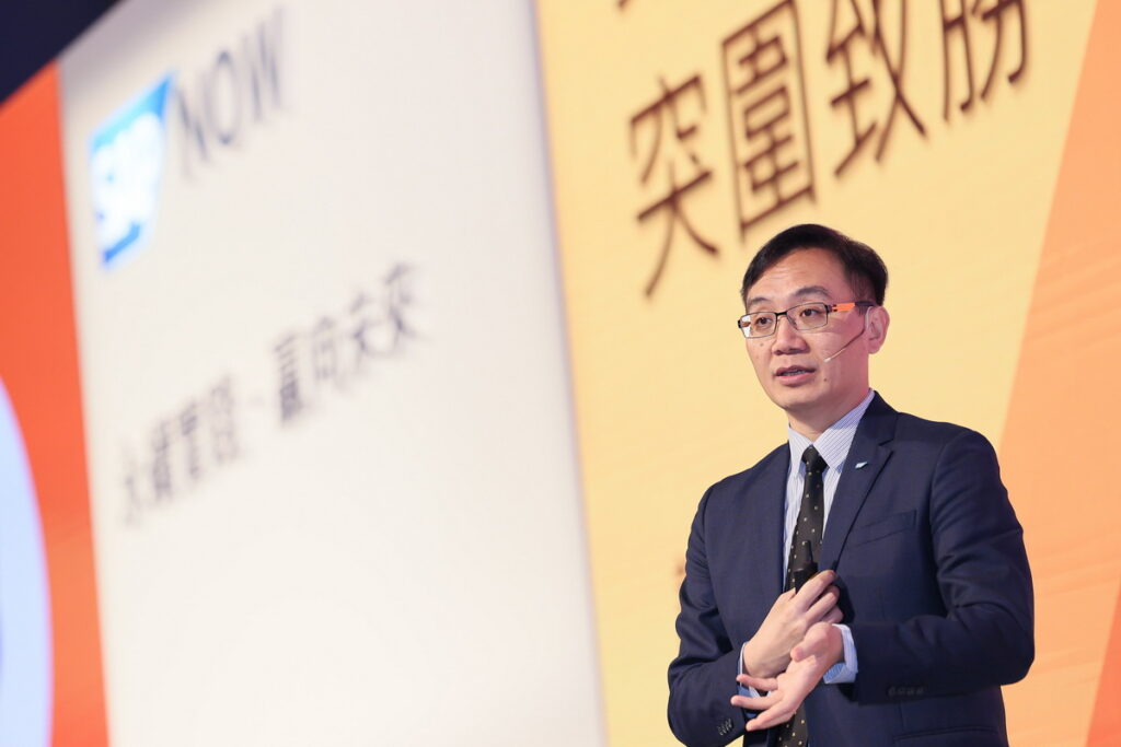 SAP 全球副總裁、台灣總經理陳志惟表示，SAP將持續深化與產學研的連結，共同提升台灣「永續力」。