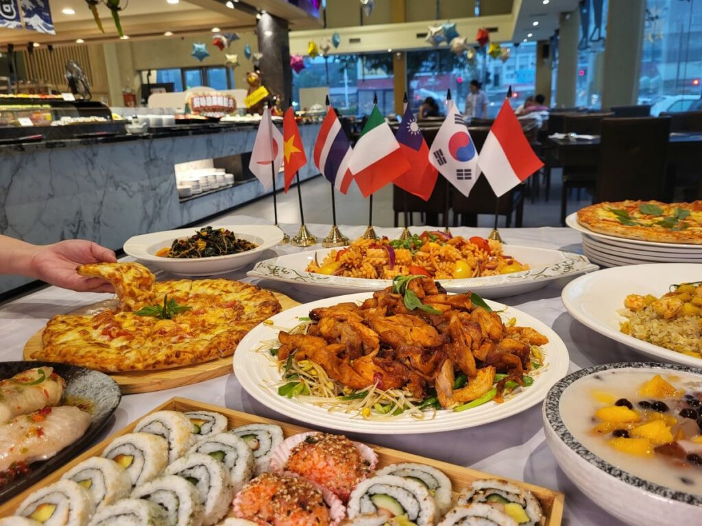 呼應國際觀光客旅遊台灣，特別推出【國際美食節】，一次滿足民眾味蕾。圖／千葉活鍋提供