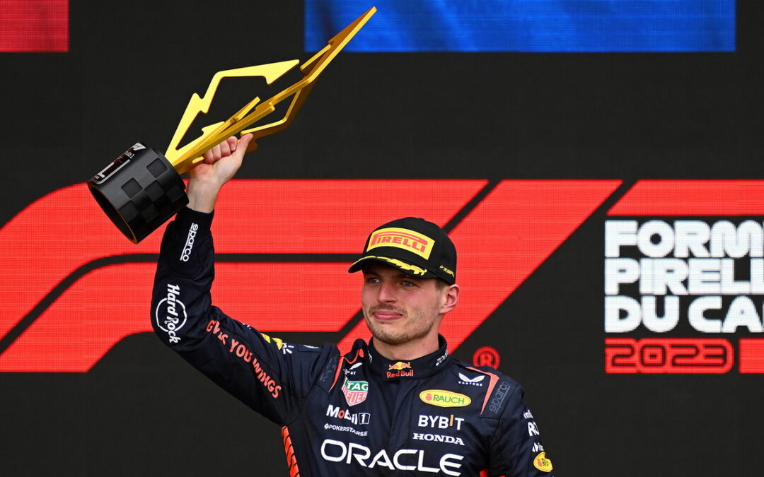 Red Bull 車手Max Verstappen F1加拿大大獎賽再度摘冠