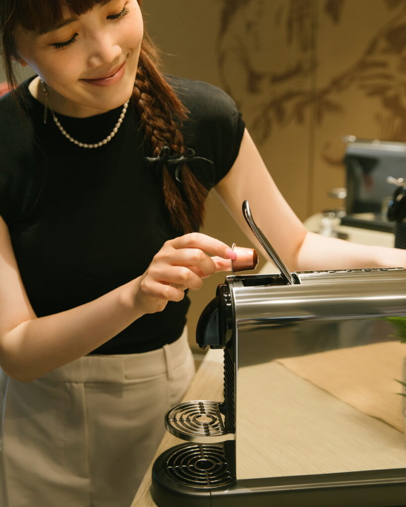 知名網紅Katia表示，Nespresso兩款新品表示手沖感咖啡的口感輕盈，香醇細緻、風味十足（照片來源：@katiasusu）