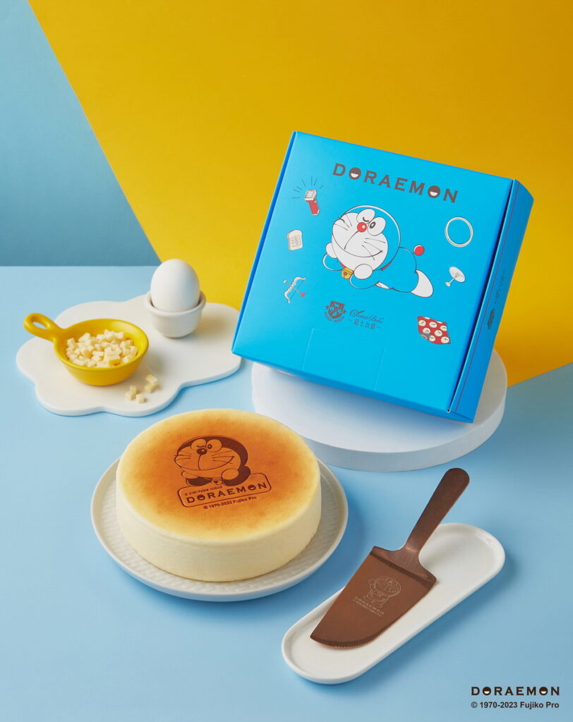 起士公爵新聞稿_可愛警報注意！起士公爵推出超萌限定版「哆啦A夢 原味乳酪蛋糕」！