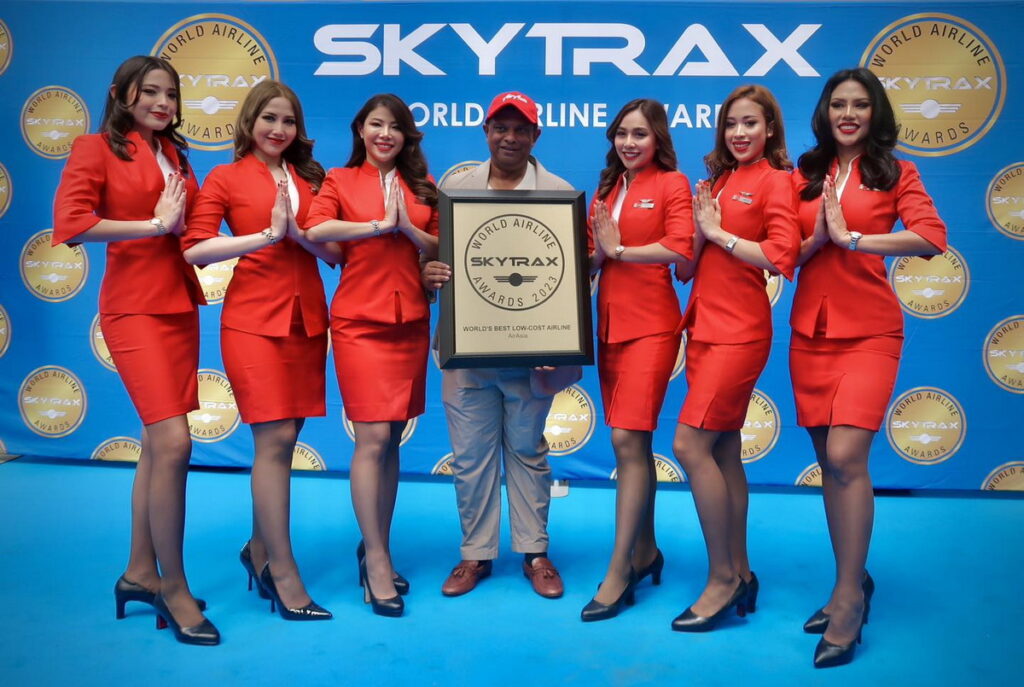 連續14次！AirAsia獲Skytrax世界最佳低成本航空